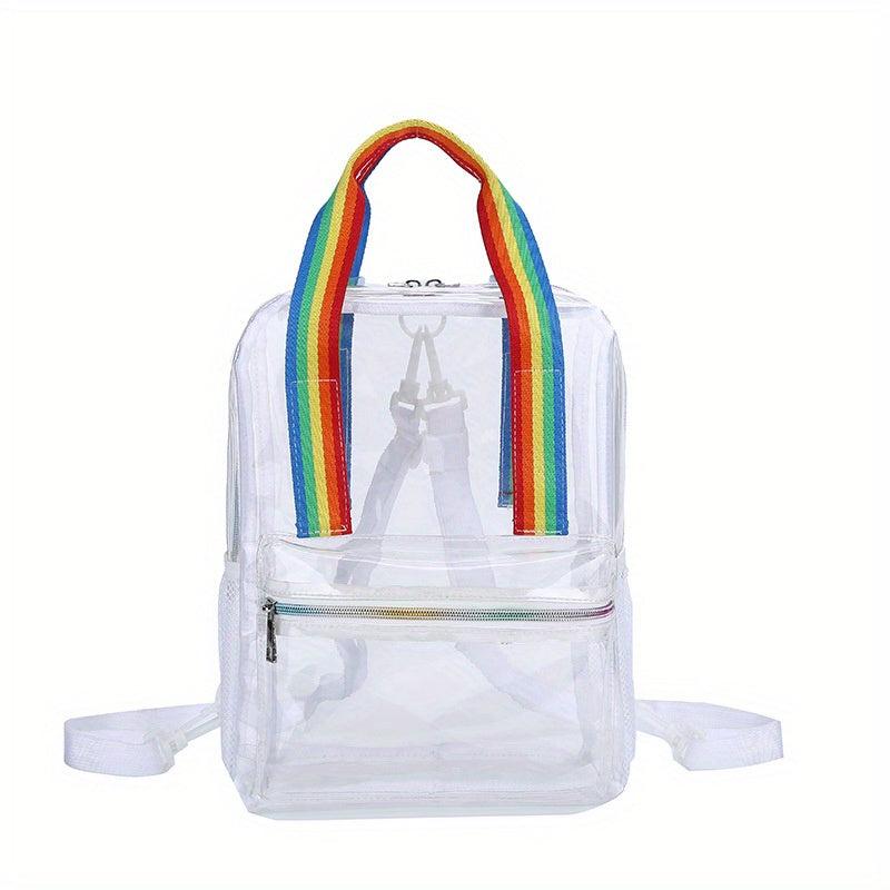 Transparent Backpacks Casual Travel Backpack School Bag