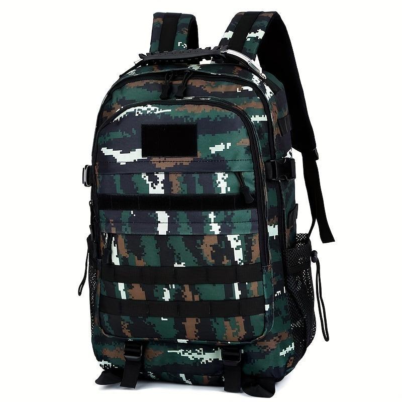 Camouflage Waterproof Nylon Backpack for Sports and Tactics