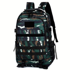 Camouflage Waterproof Nylon Backpack for Sports and Tactics