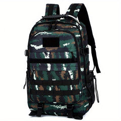 Camouflage Waterproof Nylon Backpack for Sports and Tactics