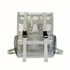Transparent PVC Large Capacity Travel Backpack Casual Boys And Girls Backpack