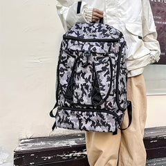 Outdoor Sports Backpack With Shoe Compartment Basketball Bag