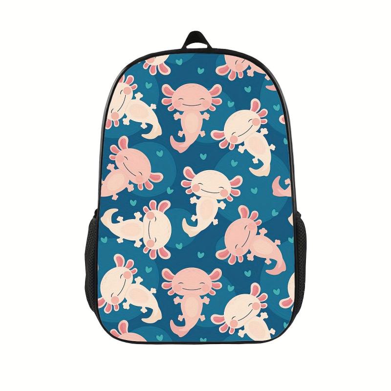 Newt Backpack 3D Print School Bag Laptop Outdoor Travel Bag