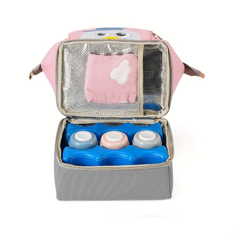 Multifunctional Mommy Bag Bottle Insulated Bag Double Layer