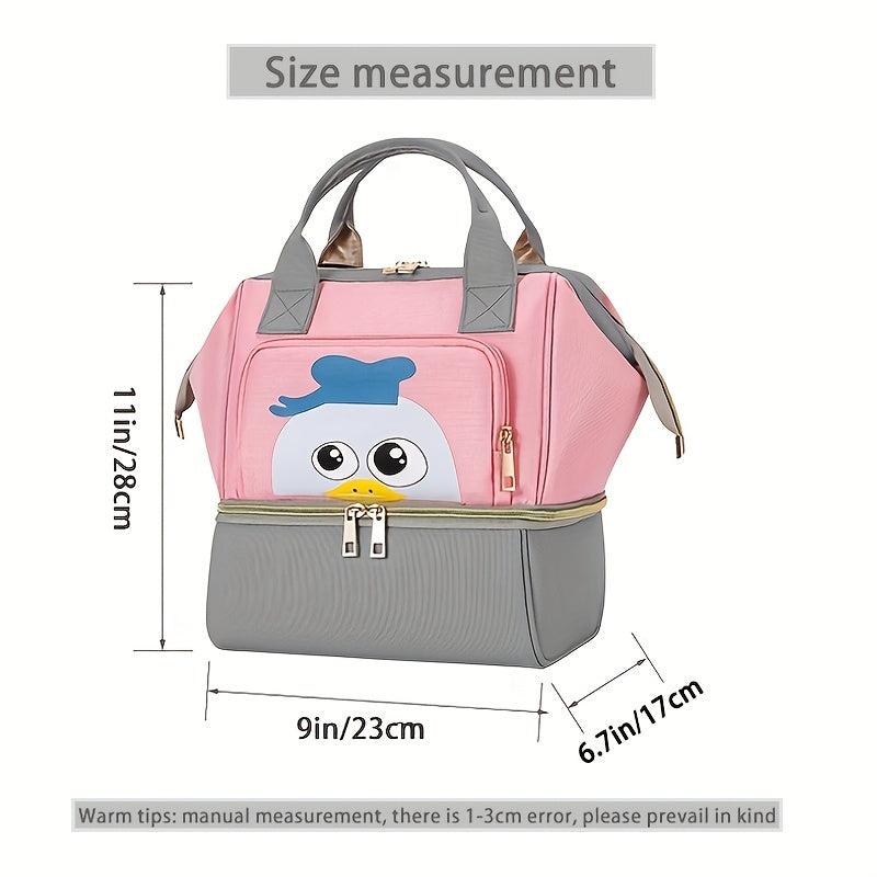 Multifunctional Mommy Bag Bottle Insulated Bag Double Layer