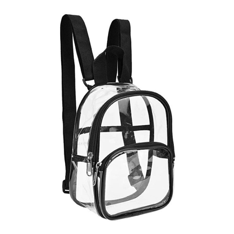 Waterproof Mini Travel Backpack PVC Transparent Bag