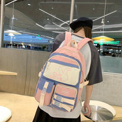 Students School Bag Backpack Women's Backpack Girls College Travel Bag