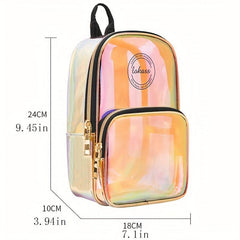 Casual Laser Waterproof PVC Backpack