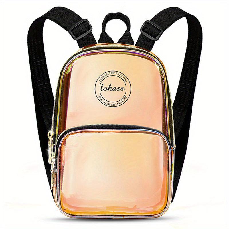 Casual Laser Waterproof PVC Backpack