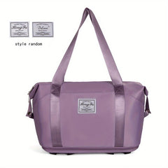 Large Capacity Duffel With Wheels Expandable Travel Bag Holdall Luggage