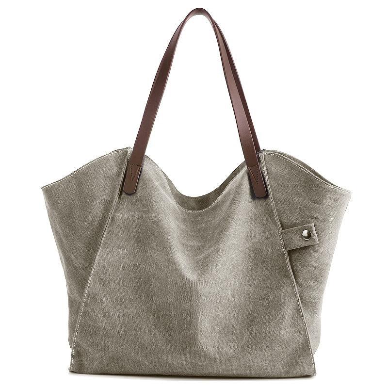 Canvas Style Large Capacity Men's Bag Shopping Bag Shoulder Bag