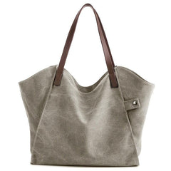 Canvas Style Large Capacity Men's Bag Shopping Bag Shoulder Bag
