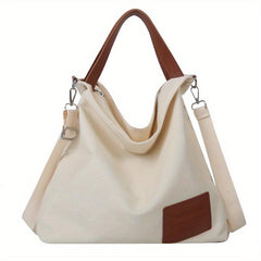 Canvas Shoulder Bag Large Capacity Crossbody Bag