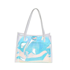 Clear Tote Bag Large capacity Handbag See Through Shoulder Bag