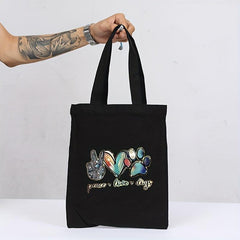 Custom Pattern Canvas Bag - Personalize Your Style