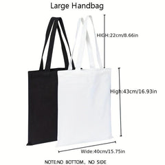 Custom Pattern Canvas Bag in 12A