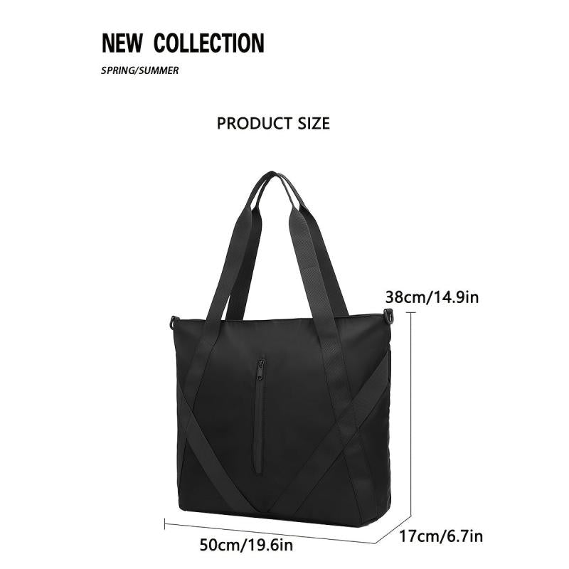 Men's Large Capacity Shoulder Bag Waterproof Crossbody Sling Chest Bag