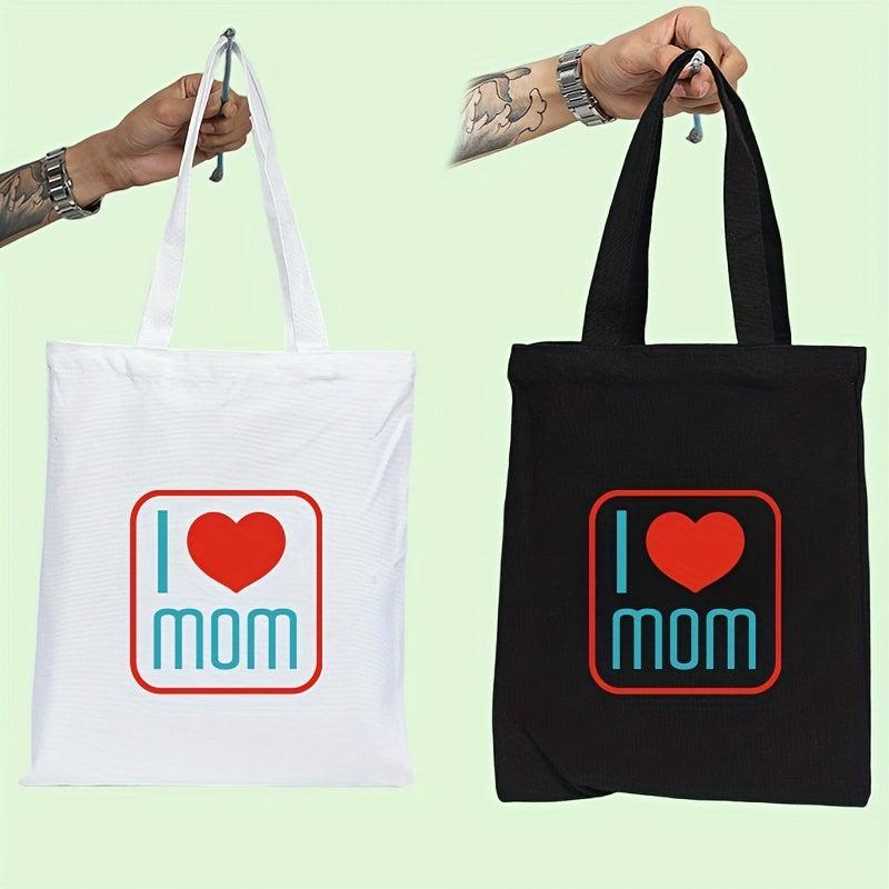 Custom Pattern Canvas Bag 12A 43 Mother's Series for Laptop iPad Beach Travel