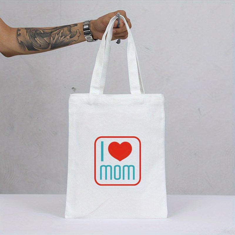 Custom Pattern Canvas Bag 12A 43 Mother's Series for Laptop iPad Beach Travel
