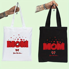 Custom Pattern Canvas Bag Mother's Series for Female