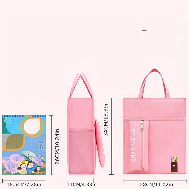Waterproof Student Cartoon Tote Bag