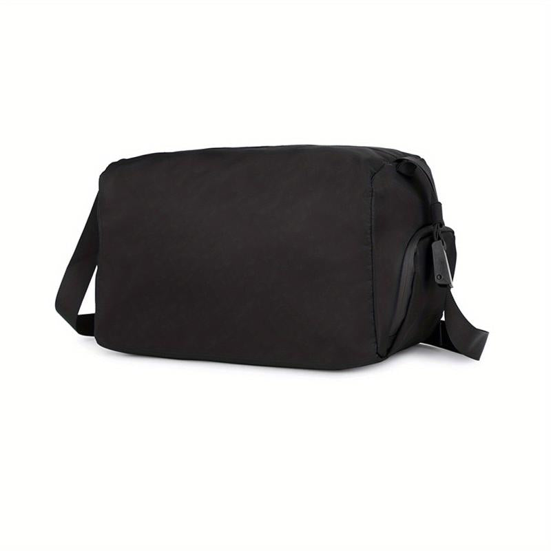 Casual Nylon Crossbody Bag Large Capacity Fitness Messenger Bag