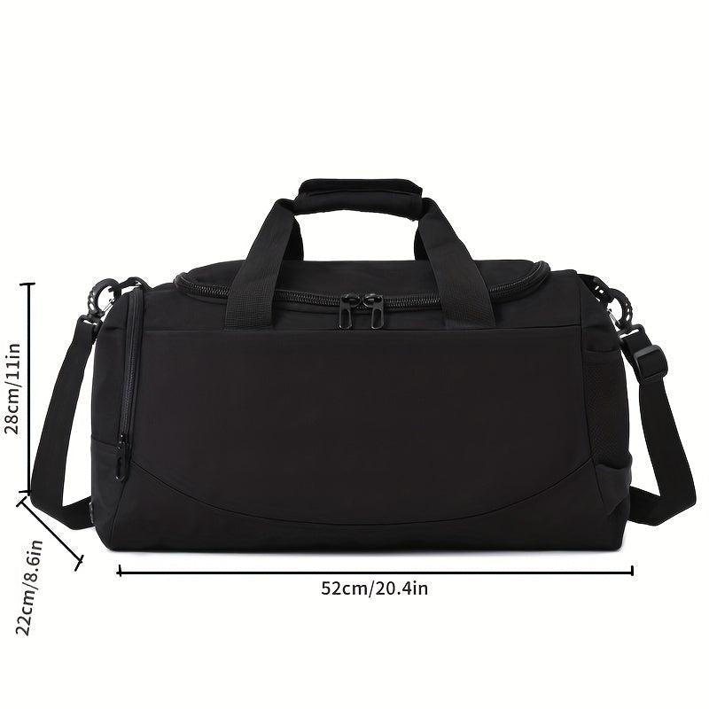 Waterproof Gym Bag with Shoe Compartment for Yoga Fitness Exercise