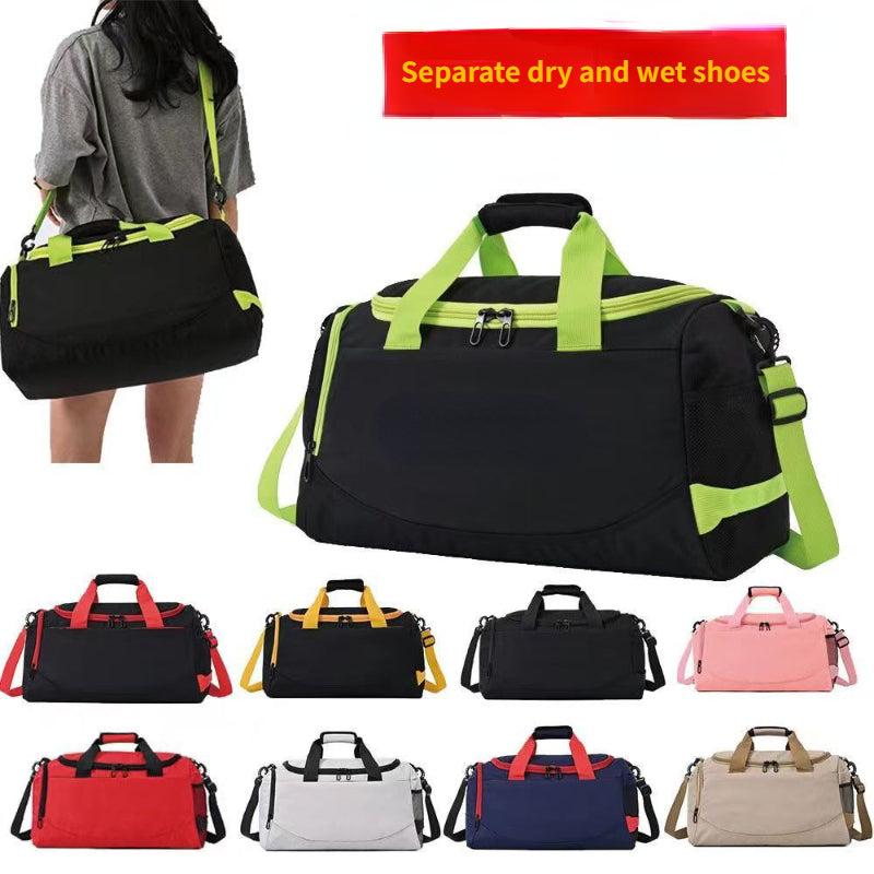 Waterproof Gym Bag with Shoe Compartment for Yoga Fitness Exercise