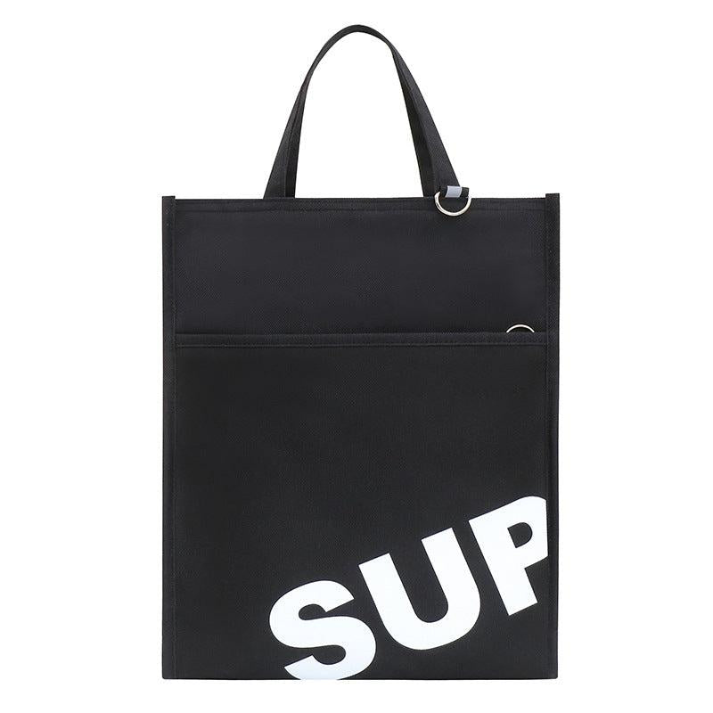 Cartoon Animation Handbag & Pencil Case Combo - Large Capacity Student Book Bag