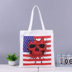 Independence Casual Canvas Tote Bag Large Capacity Shoulder Bag