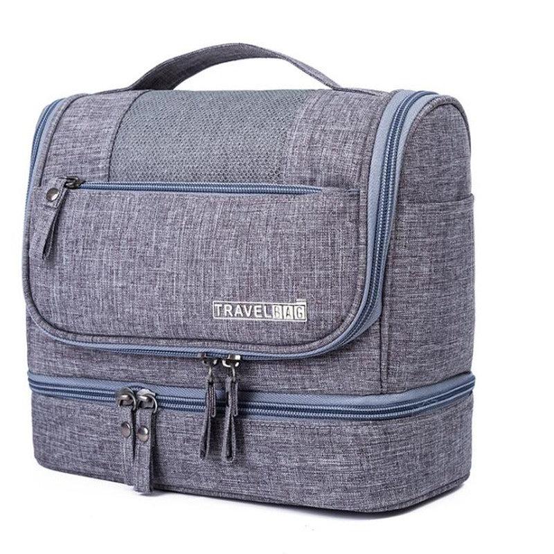 Men's Travel Toiletry Bag Dry Wet Separation Portable Cosmetic Storage Bag