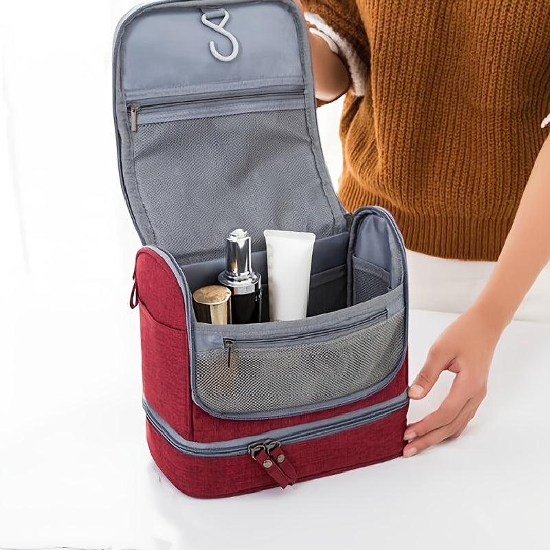 Men's Travel Toiletry Bag Dry Wet Separation Portable Cosmetic Storage Bag