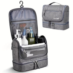 Men's Travel Toiletry Bag Dry Wet Separation Portable Cosmetic Storage Bag