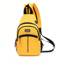 Waterproof Sling Bag Large Capacity Multifunctional Crossbody Chest Bag