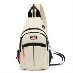Waterproof Sling Bag Large Capacity Multifunctional Crossbody Chest Bag