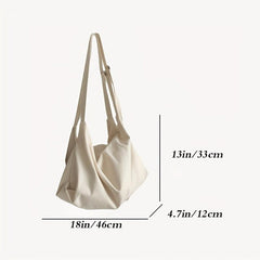 Large Capacity Canvas Tote Travel Yoga Bag