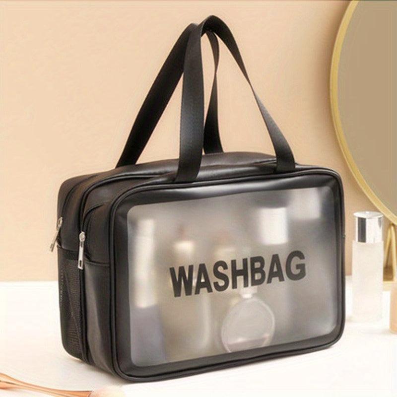 Large Capacity Toiletry Bag Dry Wet Separation Cosmetics Bag Waterproof Storage