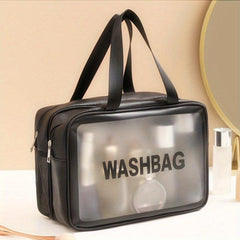 Large Capacity Toiletry Bag Dry Wet Separation Cosmetics Bag Waterproof Storage