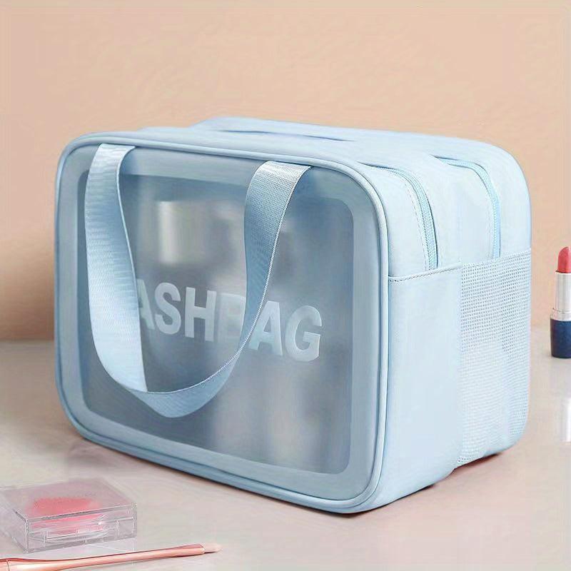 Large Capacity Toiletry Bag Dry Wet Separation Cosmetics Bag Waterproof Storage