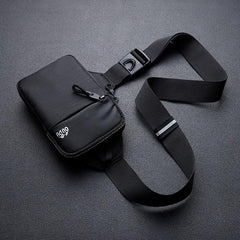 Men Shoulder Chest Bag Nylon Waterproof Outdoor Sport Running Cycling
