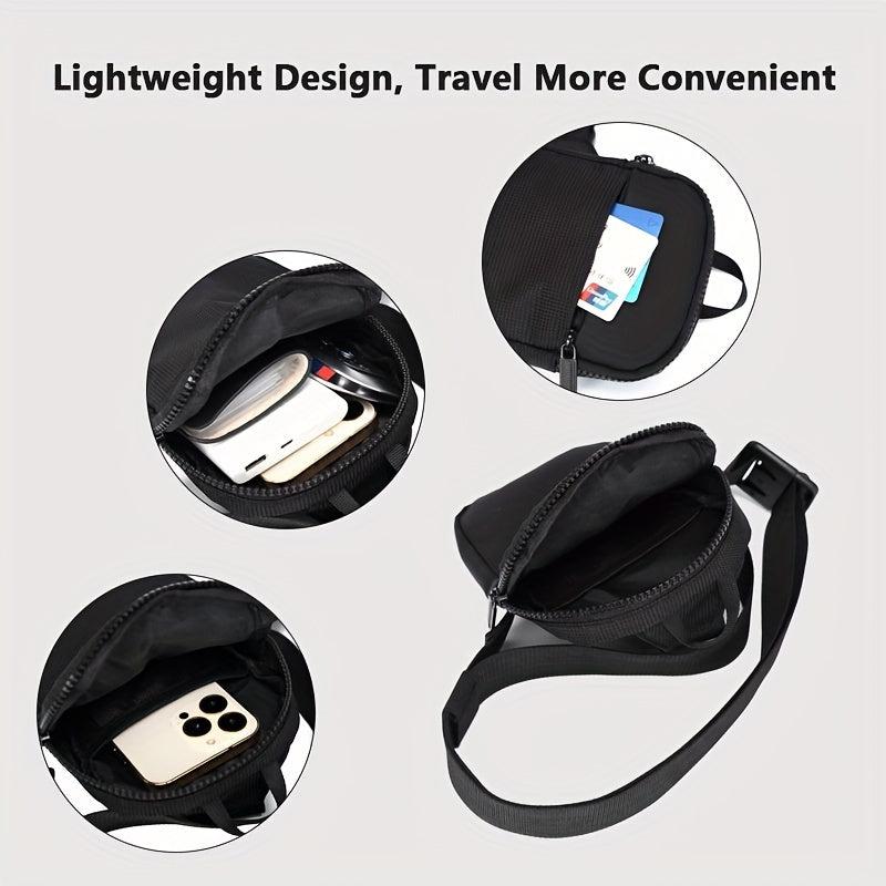 Men's Travel Crossbody Bag - Lightweight & Durable