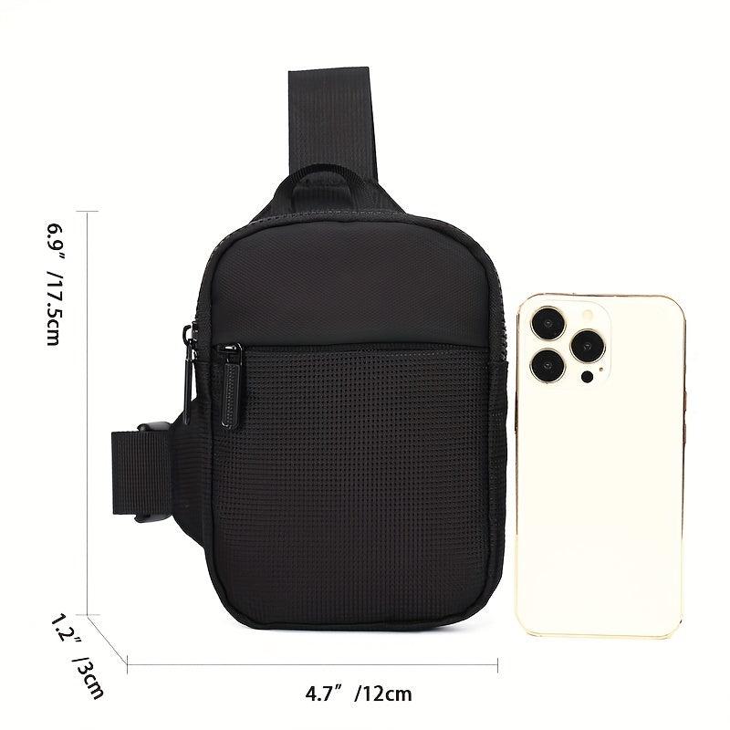 Men's Travel Crossbody Bag - Lightweight & Durable