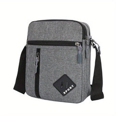 Men's Outdoor Crossbody Bag Large Capacity Messenger Bag for Daily Use