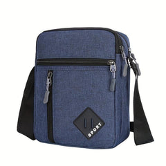 Men's Outdoor Crossbody Bag Large Capacity Messenger Bag for Daily Use