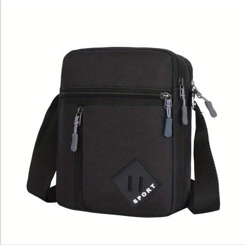 Men's Outdoor Crossbody Bag Large Capacity Messenger Bag for Daily Use