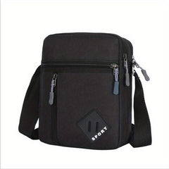 Men's Outdoor Crossbody Bag Large Capacity Messenger Bag for Daily Use