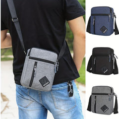 Men's Outdoor Crossbody Bag Large Capacity Messenger Bag for Daily Use