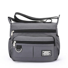 Men's Large Capacity Nylon Crossbody Bag Shoulder Bag