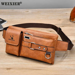 WEIXIER Men's Shoulder Bag Diagonal Bag Outdoor Tactical Chest Bag