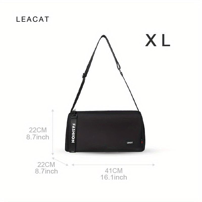 Waterproof Nylon Gym Bag Training Tote Large Capacity Sling Travel Backpack
